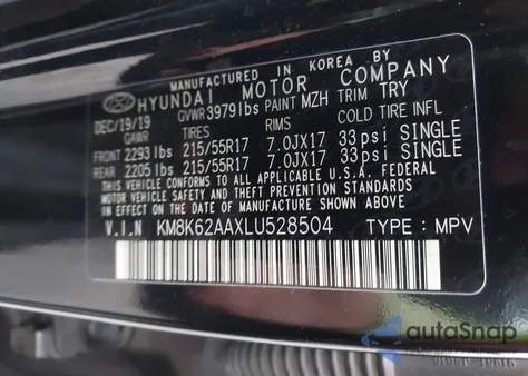 2020 Hyundai Kona Sel Plus from USA, damaged, VIN KM8K62AAXLU528504